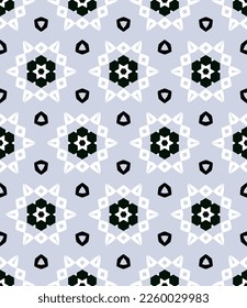 Geometric pattern. Seamless vector background. Ethnic graphic design.