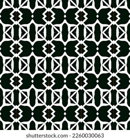 Geometric pattern. Seamless vector background. Ethnic graphic design.