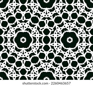 Geometric pattern. Seamless vector background. Ethnic graphic design.