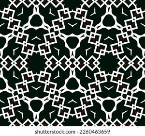 Geometric pattern. Seamless vector background. Ethnic graphic design.