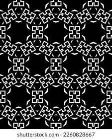 Geometric pattern. Seamless vector background. Ethnic graphic design.