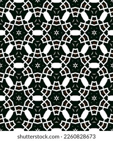 Geometric pattern. Seamless vector background. Ethnic graphic design.