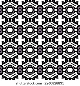 Geometric pattern. Seamless vector background. Ethnic graphic design.