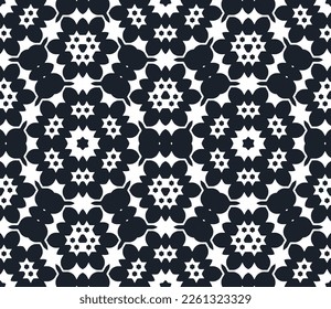 Geometric pattern. Seamless vector background. Ethnic graphic design.