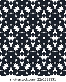 Geometric pattern. Seamless vector background. Ethnic graphic design.