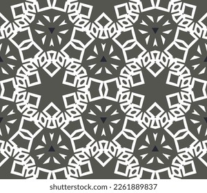 Geometric pattern. Seamless vector background. Ethnic graphic design.