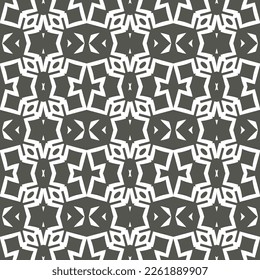 Geometric pattern. Seamless vector background. Ethnic graphic design.