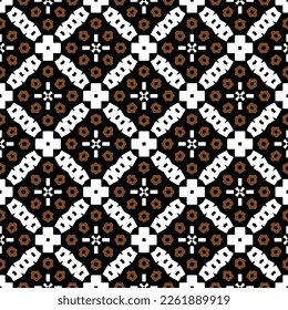 Geometric pattern. Seamless vector background. Ethnic graphic design.