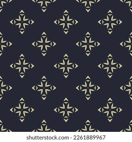 Geometric pattern. Seamless vector background. Ethnic graphic design.