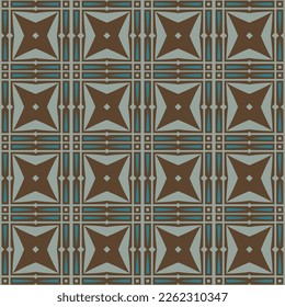 Geometric pattern. Seamless vector background. Ethnic graphic design.