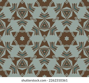 Geometric pattern. Seamless vector background. Ethnic graphic design.