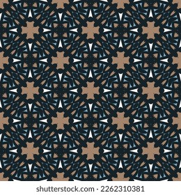 Geometric pattern. Seamless vector background. Ethnic graphic design.