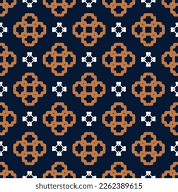Geometric pattern. Seamless vector background. Ethnic graphic design.