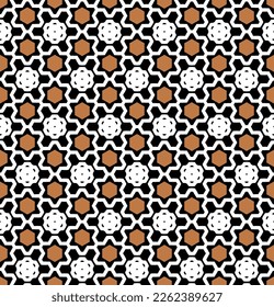 Geometric pattern. Seamless vector background. Ethnic graphic design.
