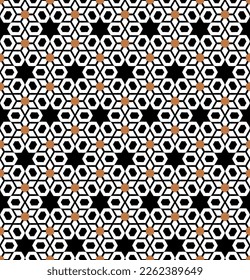 Geometric pattern. Seamless vector background. Ethnic graphic design.