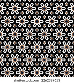 Geometric pattern. Seamless vector background. Ethnic graphic design.
