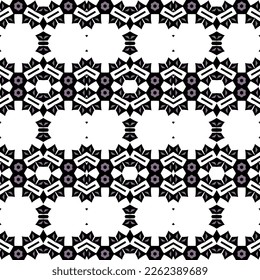 Geometric pattern. Seamless vector background. Ethnic graphic design.