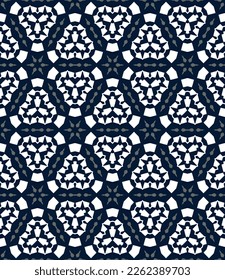 Geometric pattern. Seamless vector background. Ethnic graphic design.