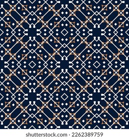 Geometric pattern. Seamless vector background. Ethnic graphic design.