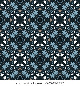 Patrón geométrico. Fondo vectorial impecable. Diseño gráfico étnico.