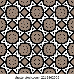 Geometric pattern. Seamless vector background. Ethnic graphic design.