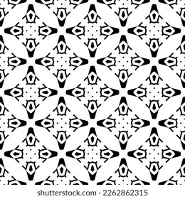 Geometric pattern. Seamless vector background. Ethnic graphic design.