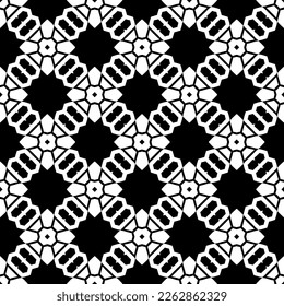 Geometric pattern. Seamless vector background. Ethnic graphic design.