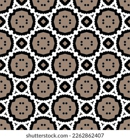 Geometric pattern. Seamless vector background. Ethnic graphic design.
