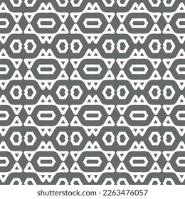 Geometric pattern. Seamless vector background. Ethnic graphic design.