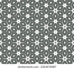 Geometric pattern. Seamless vector background. Ethnic graphic design.