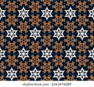 Geometric pattern. Seamless vector background. Ethnic graphic design.