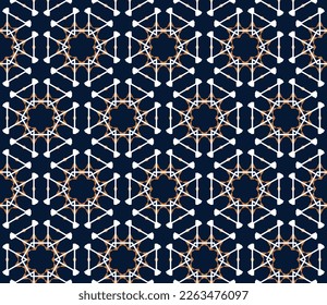 Geometric pattern. Seamless vector background. Ethnic graphic design.