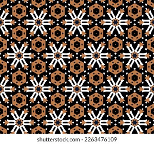 Geometric pattern. Seamless vector background. Ethnic graphic design.