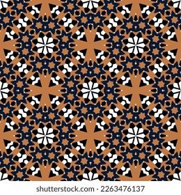 Geometric pattern. Seamless vector background. Ethnic graphic design.