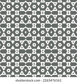 Geometric pattern. Seamless vector background. Ethnic graphic design.