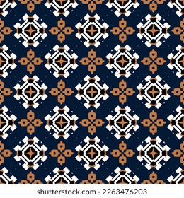 Geometric pattern. Seamless vector background. Ethnic graphic design.