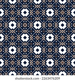 Geometric pattern. Seamless vector background. Ethnic graphic design.