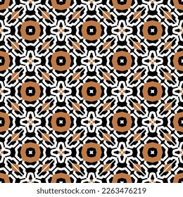 Geometric pattern. Seamless vector background. Ethnic graphic design.