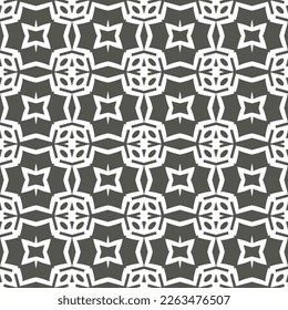 Geometric pattern. Seamless vector background. Ethnic graphic design.