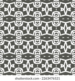 Geometric pattern. Seamless vector background. Ethnic graphic design.