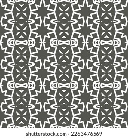 Geometric pattern. Seamless vector background. Ethnic graphic design.