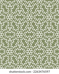 Geometric pattern. Seamless vector background. Ethnic graphic design.