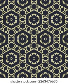 Geometric pattern. Seamless vector background. Ethnic graphic design.