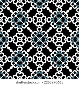 Geometric pattern. Seamless vector background. Ethnic graphic design.