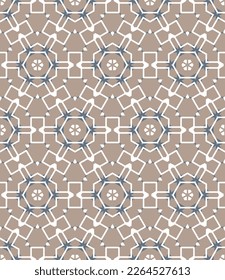 Geometric pattern. Seamless vector background. Ethnic graphic design.