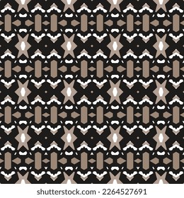 Geometric pattern. Seamless vector background. Ethnic graphic design.