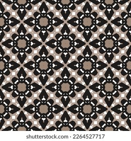 Geometric pattern. Seamless vector background. Ethnic graphic design.