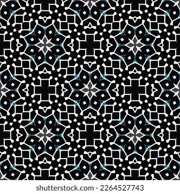 Geometric pattern. Seamless vector background. Ethnic graphic design.