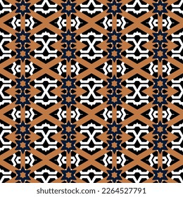 Geometric pattern. Seamless vector background. Ethnic graphic design.