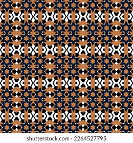 Geometric pattern. Seamless vector background. Ethnic graphic design.